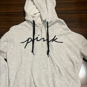 PINK Victoria's Secret Heather Gray Hoodie